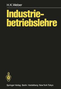 Cover image for Industriebetriebslehre