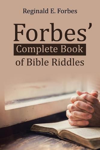 Cover image for Forbes' Complete Book of Bible Riddles