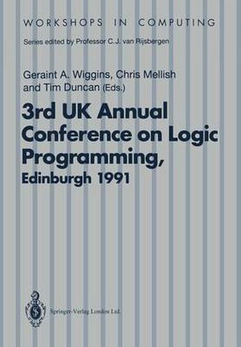 Cover image for ALPUK91: Proceedings of the 3rd UK Annual Conference on Logic Programming, Edinburgh, 10-12 April 1991