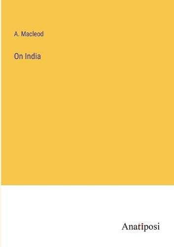 Cover image for On India