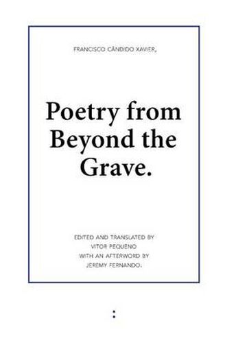 Cover image for Poetry from Beyond the Grave