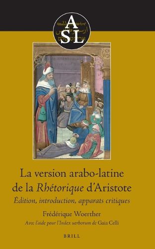 Cover image for La version arabo-latine de la Rhetorique d'Aristote