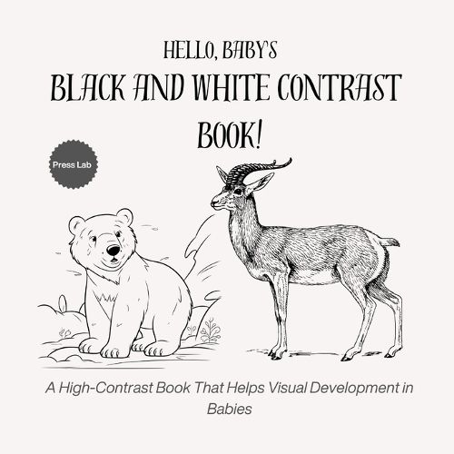 Cover image for Hello, Baby's Black and White Contrast Book!