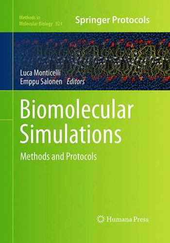 Cover image for Biomolecular Simulations: Methods and Protocols