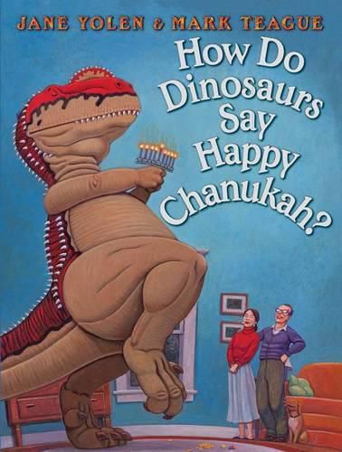 Cover image for How Do Dinosaurs Say Happy Chanukah?