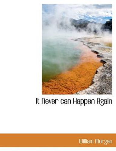 Cover image for It Never Can Happen Again