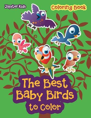 Cover image for The Best Baby Birds to Color Coloring Book