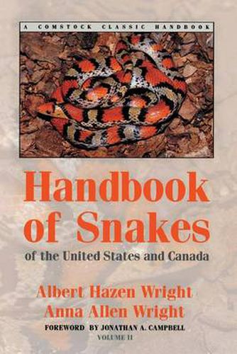 Handbook of Snakes of the United States and Canada: Two-Volume Set