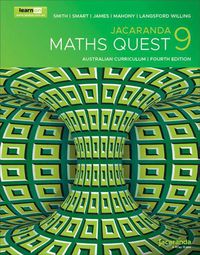 Cover image for Jacaranda Maths Quest 9 Australian Curriculum