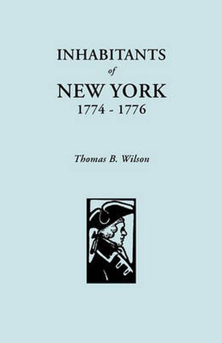 Cover image for Inhabitants of New York, 1774-1776