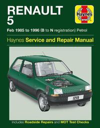 Cover image for Renault 5 Petrol Service And Repair Manual