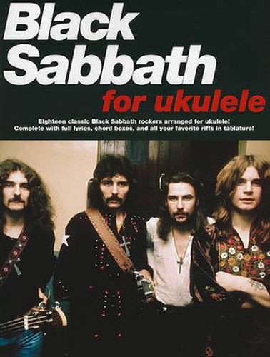 Cover image for Black Sabbath For Ukulele