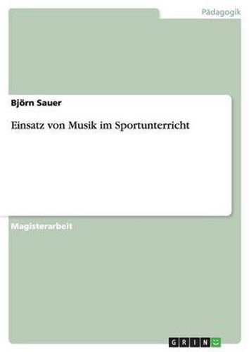 Cover image for Einsatz von Musik im Sportunterricht