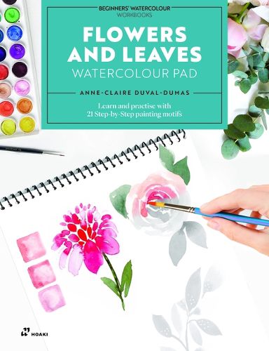 Cover image for Flowers and Leaves Watercolour Pad