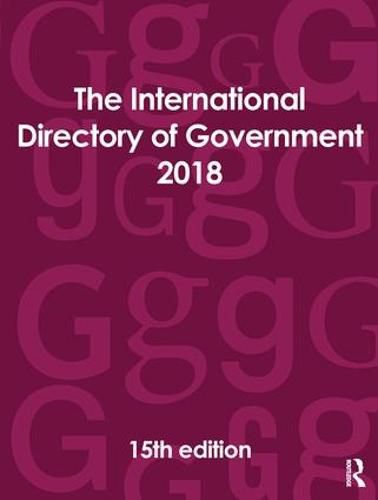 Cover image for The International Directory of Government 2018