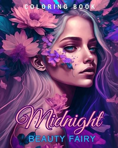 Cover image for Midnight Beauty Fairy Coloring Book