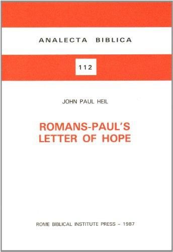 Romans-Paul Letter of Hope