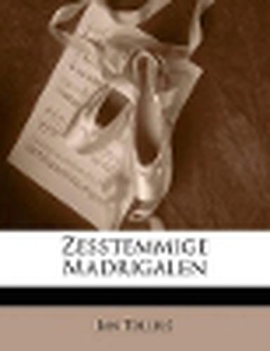 Cover image for Zesstemmige Madrigalen