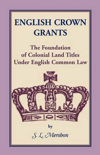 Cover image for English Crown Grants