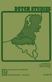 Cover image for Dutch Studies: Volume 4 Studies in Dutch Phonology