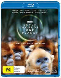 Cover image for Seven Worlds One Planet Blu Ray