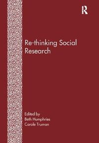 Cover image for Re-Thinking Social Research: Anti-Discriminatory Approaches in Research Methodology