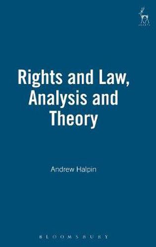 Cover image for Rights and Law, Analysis and Theory