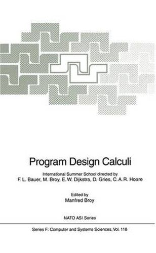 Cover image for Program Design Calculi
