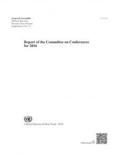 Report of the Committee on Conferences for 2016