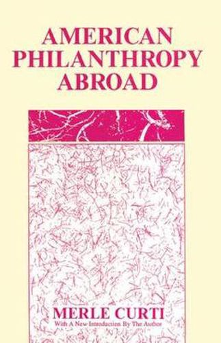 Cover image for American Philanthropy Abroad