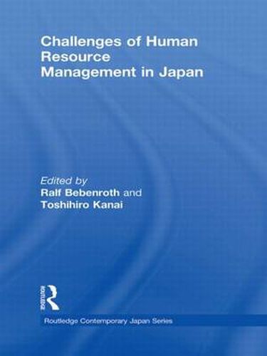 Cover image for Challenges of Human Resource Management in Japan