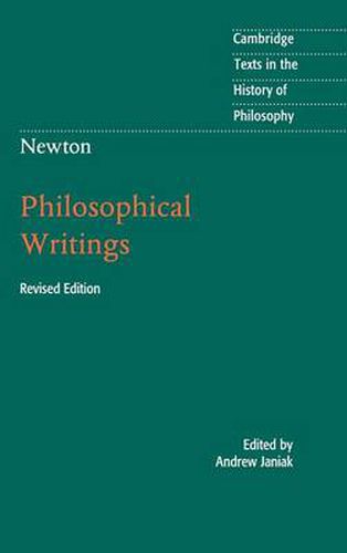 Cover image for Newton: Philosophical Writings