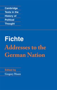 Cover image for Fichte: Addresses to the German Nation