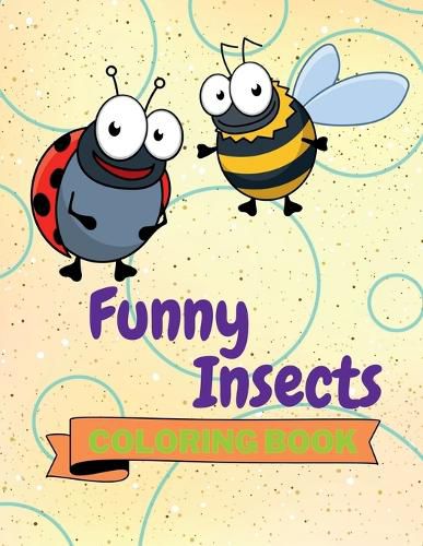 Cover image for Funny Insects Coloring Book