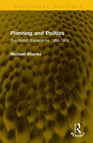Cover image for Planning and Politics