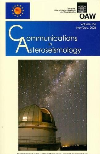 Cover image for Communications in Asteroseismology Volume 156 November/December, 2008