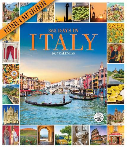 Cover image for 365 Days in Italy Picture-A-Day (R) Wall Calendar 2027