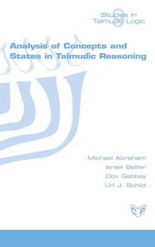 Cover image for Analysis of Concepts and States in Talmudic Reasoning