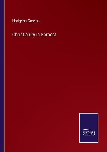 Cover image for Christianity in Earnest