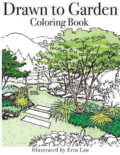 Cover image for Drawn to Garden Coloring Book