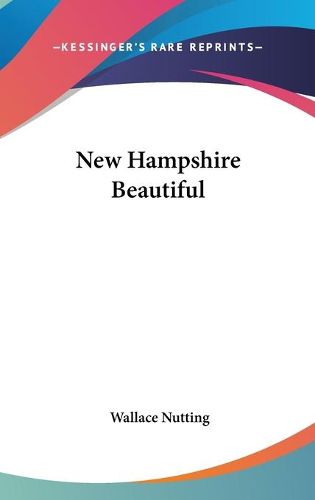 Cover image for New Hampshire Beautiful