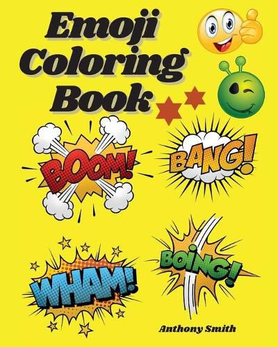 Cover image for Emoji Coloring Book