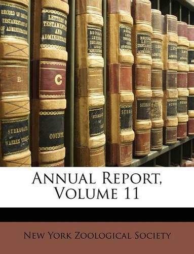 Cover image for Annual Report, Volume 11
