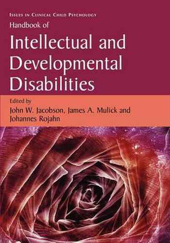 Handbook of Intellectual and Developmental Disabilities