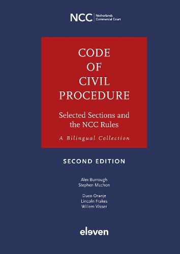 Cover image for Code of Civil Procedure: Selected Sections and the NCC Rules