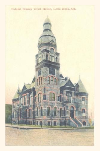 Cover image for Vintage Journal Pulaski County Courthouse, Little Rock