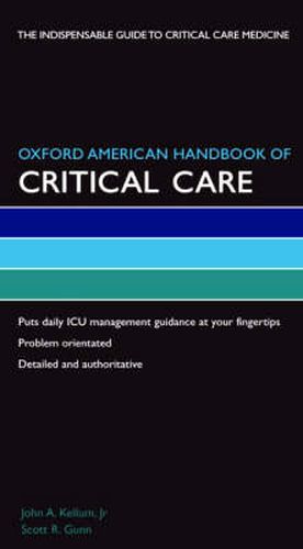 Cover image for Oxford American Handbook of Critical Care