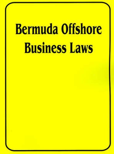 Cover image for Bermuda Offshore Business Laws