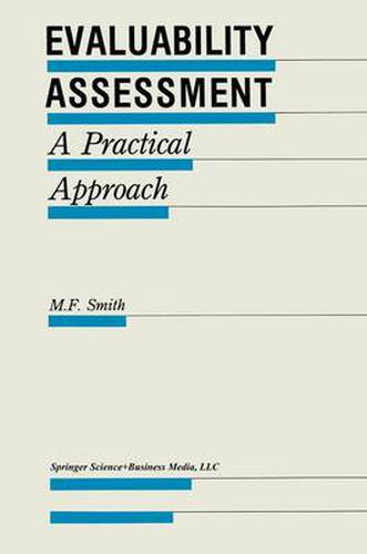 Cover image for Evaluability Assessment: A Practical Approach