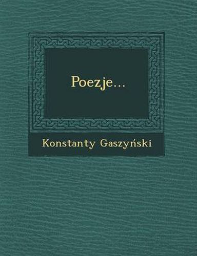 Poezje...